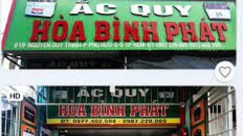 Bình Định: Cứu hộ Ắc quy - Ắc quy HOÀ BÌNH PHÁT